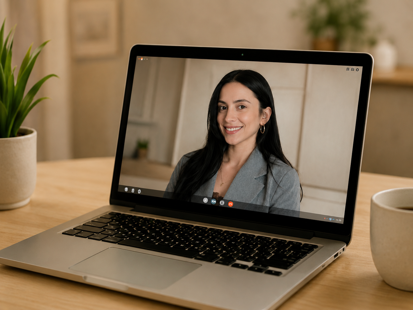 Atendimento online por videochamada
